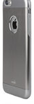 Moshi - iGlaze Armour Case for Apple® iPhone® 6 Plus and 6s Plus - Gunmetal Gray