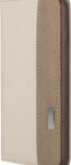 Moshi - Overture Wallet Case for Apple® iPhone® 6 Plus and 6s Plus - Sahara Beige