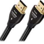 AudioQuest - Pearl 9.8' In-Wall HDMI Cable - Black/White