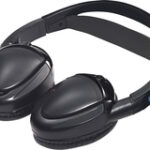 Audiovox - Movies2Go Wireless Over-the-Ear Headphones - Black