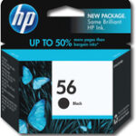 HP - 56 Black Original Ink Cartridge - Black