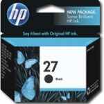 HP - 27 Black Original Ink Cartridge - Black