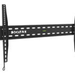 Sonax - Fixed TV Wall Mount for Most 32" - 65" Flat-Panel TVs - Black