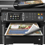 Epson - WorkForce WF-3640 Wireless All-In-One Printer - Black