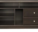 Insignia™ - TV Stand With Gaming Nook for Flat-Panel TVs Up to 46" - Espresso