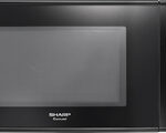 Sharp - 1.1 Cu. Ft. Mid-Size Microwave - Black