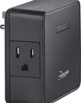 Rocketfish™ - 2-Outlet Surge Protector - Black