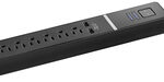 Rocketfish™ - 7-Outlet Surge Protector - Black