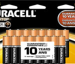 Duracell - AA Batteries (16-Pack) - Black