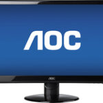 AOC - 27" Widescreen Flat-Panel LED HD Monitor - Black