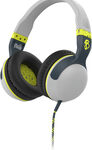 Skullcandy - Hesh 2.0 Over-the-Ear Headphones - Gray/Lime