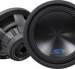 Alpine - 12" Dual-Voice-Coil 4-Ohm Subwoofer - Black