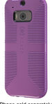 Speck - CandyShell Grip Case for HTC One (M8) Cell Phones - Purple