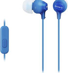 Sony - EX Series Earbud Headphones - Blue