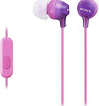 Sony - EX Series Earbud Headphones - Violet