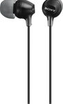 Sony - EX Series Earbud Headphones - Black