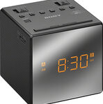 Sony - AM/FM Dual-Alarm Clock Radio - Black