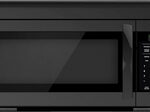 LG - 1.6 Cu. Ft. Over-the-Range Microwave - Smooth Black