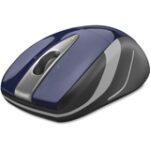 Logitech - M525 Wireless Optical Mouse - Blue/Gray