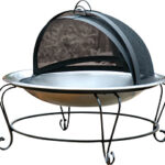 Char-Broil - Outdoor Firebowl - Stainless-Steel/Black