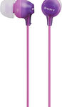 Sony - EX Series Earbud Headphones - Violet/Pink