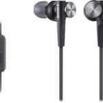 Sony - Earbud Headphones - Black