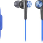 Sony - Earbud Headphones - Blue