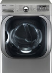LG - SteamDryer 9.0 Cu. Ft. 14-Cycle Steam Gas Dryer - Graphite Steel