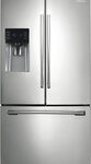 Samsung - 24.6 Cu. Ft. French Door Refrigerator with Thru-the-Door Ice and Water - Stainless Steel