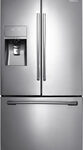 Samsung - 31.6 Cu. Ft. French Door Refrigerator with Thru-the-Door Ice and Water - Stainless Steel