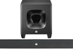 JBL - Cinema SB400 Soundbar with 8" Wireless Subwoofer - Black