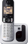 Panasonic - KX-TGC210S DECT 6.0 Expandable Cordless Phone - Silver
