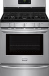 Frigidaire - Gallery 5.0 Cu. Ft. Self-Cleaning Freestanding Gas Convection Range - Stainless Steel