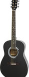 Maestro - 6-String Parlor-Size Acoustic Guitar - Black