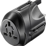 Insignia™ - Travel Adapter - Black