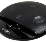 Jensen - Portable Stereo Speaker System - Black