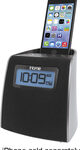 iHome - Lightning Clock Radio - Gunmetal