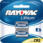 Rayovac - CR2 Batteries (2-Pack) - Silver