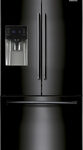 Samsung - 24.6 Cu. Ft. French Door Refrigerator with Thru-the-Door Ice and Water - Black