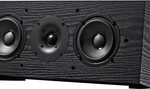 Pioneer - Dual 4" Center-Channel Speaker - Black