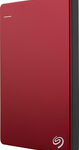 Seagate - Backup Plus Slim 2TB External USB 3.0/2.0 Portable Hard Drive - Red