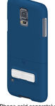PT - Kickstand/Holster for Samsung Galaxy S 5 Cell Phones - Blue