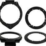 Metra - Speaker Adapter Plates for Most 2005 and Later GM Vehicles (2-Pack) - Black