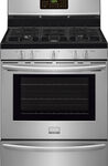 Frigidaire - Gallery 5.0 Cu. Ft. Freestanding Gas Convection Range - Stainless Steel