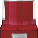 Cuisinart - 1-1/2-Quart Automatic Frozen Yogurt, Ice Cream and Sorbet Maker - Red