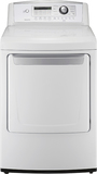 LG - 7.3 Cu. Ft. 8-Cycle Gas Dryer - White - Image 1