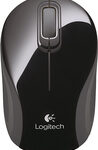 Logitech - Mini Wireless Optical Mouse - Black