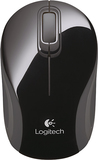 Logitech - Mini Wireless Optical Mouse - Black - Image 1