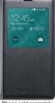 Samsung - S-View Flip Cover for Samsung Galaxy S 5 Cell Phones - Black