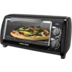 Black & Decker - 4 - Slice Toaster Oven - Black